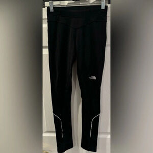 The North Face Vaporwick leggings tights gym workout outdoor Black running XS